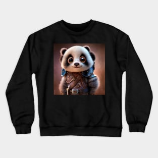 Adorable baby panda adventurer Crewneck Sweatshirt